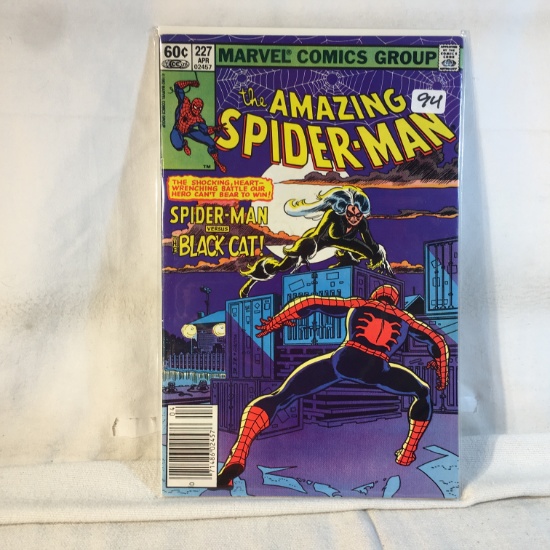 Collector Vintage Marvel Comics The Amazing Spider-man Comic Book No.227