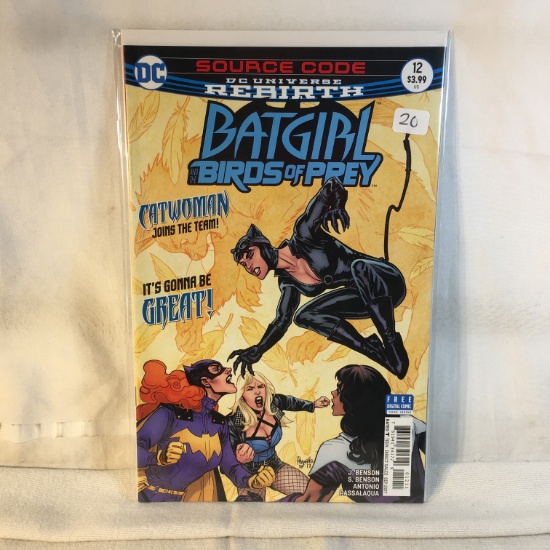 Collector Modern DC Comics Batgirl And the Birds Of Prey Comic Book No.12