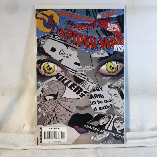 Collector Modern Marvel Comics The Amazing Spider-Man Comic Book No.561