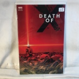 Collector Modern Marvel Comics Death Of X Variant Edition Comic Book No.1