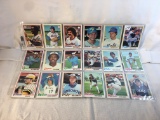 Lot of 18 Pcs Collector Vintage MLB Baseball Sport Trading Assorted Cards and Players - See Pictures