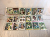 Lot of 18 Pcs Collector Vintage MLB Baseball Sport Trading Assorted Cards and Players - See Pictures