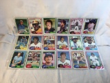 Lot of 18 Pcs Collector Vintage MLB Baseball Sport Trading Assorted Cards and Players - See Pictures