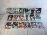Lot of 18 Pcs Collector Vintage MLB Baseball Sport Trading Assorted Cards and Players - See Pictures