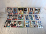 Lot of 18 Pcs Collector Vintage MLB Baseball Sport Trading Assorted Cards and Players - See Pictures