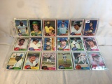 Lot of 18 Pcs Collector Vintage MLB Baseball Sport Trading Assorted Cards and Players - See Pictures