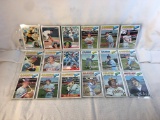 Lot of 18 Pcs Collector Vintage MLB Baseball Sport Trading Assorted Cards and Players - See Pictures