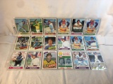 Lot of 18 Pcs Collector Vintage MLB Baseball Sport Trading Assorted Cards and Players - See Pictures