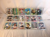 Lot of 18 Pcs Collector Vintage MLB Baseball Sport Trading Assorted Cards & Players - See Pictures