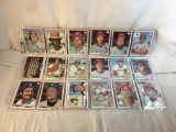 Lot of 18 Pcs Collector Vintage MLB Baseball Sport Trading Assorted Cards & Players - See Pictures