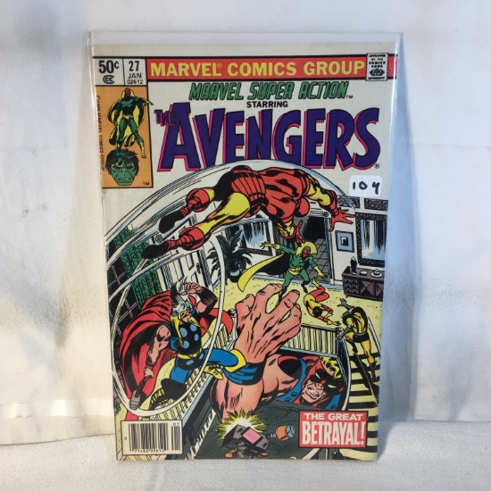 Collector Vintage Marvel Comics The Avengers Comic Book No.27