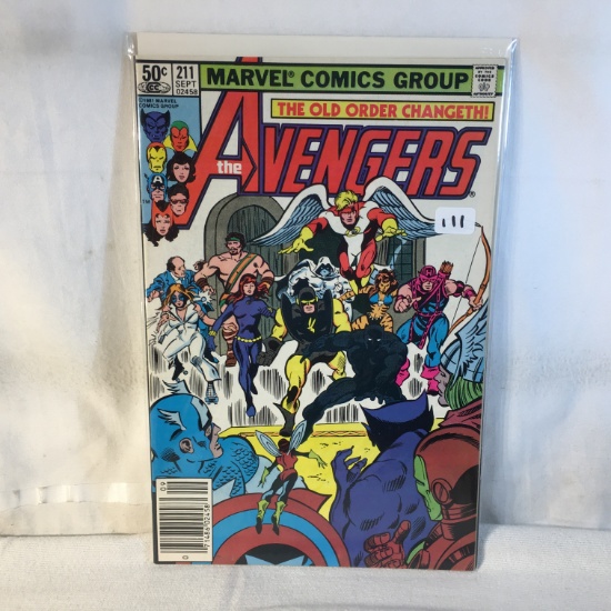 Collector Vintage Marvel Comics The Avengers Comic Book No.211