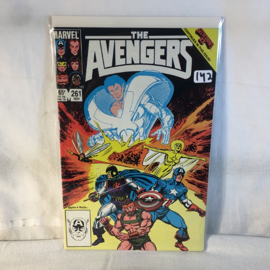 Collector Vintage Marvel Comics The Avengers Comic Book No.261