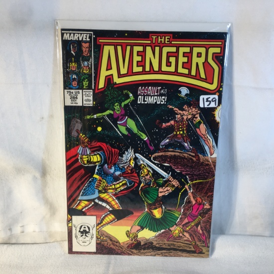 Collector Vintage Marvel Comics The Avengers Comic Book No.284