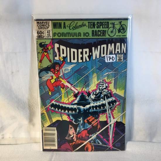 Collector Vintage Marvel Comics Spider-Woman Comic Book No.42