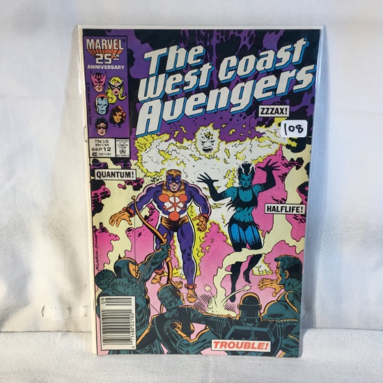 Collector Vintage Marvel Comics The West Coast Avengers Comic Books No.12