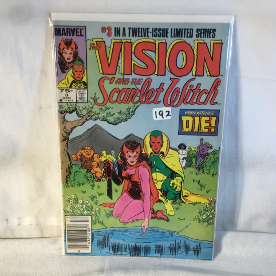Collector Vintage Marvel Comics Vision and Scarlet Witch Comic Books No.3