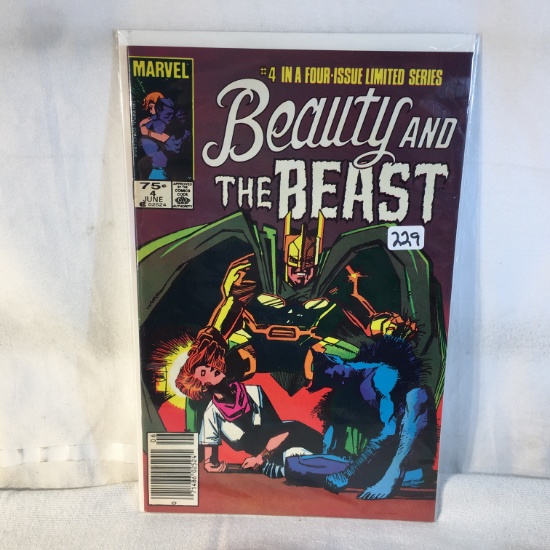 Collector Vintage Marvel Comics Beauty and The Beast Comic Books No.4