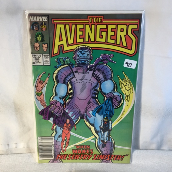 Collector Vintage Marvel Comics The Avengers Comic Books No.288