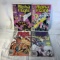 Lot of 4 Collector Vintage Marvel Comics Alpha Flight Comic Books No.44.47.48.49.