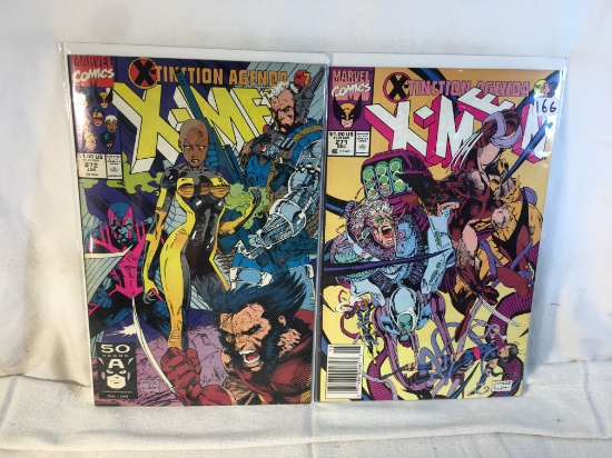 Lot of 2 Collector Vintage Marvel Comics Xtinction Agenda X-Men Comic Books No.271.272.