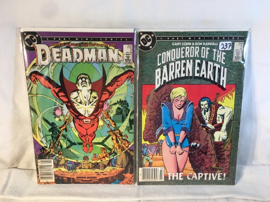 Lot of 2 Collector Vintage Assorted DC Comics Comic Books No.2.3.