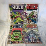 Lot of 4 Collector Vintage Marvel Comics The Incredible Hulk Comic Books No.321.322.324.325.