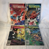 Lot of 4 Collector Vintage Marvel Comics The New Defenders Comic Books No.139.140.141.143.