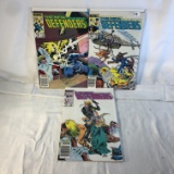 Lot of 3 Collector Vintage Marvel Comics The New Defenders Comic Books No.148.149.151.