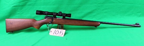 Winchester 43 22 Hornett with Redfield 1 3/4 X-5X Scope