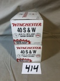 40 S&W 2 Boxes of 100