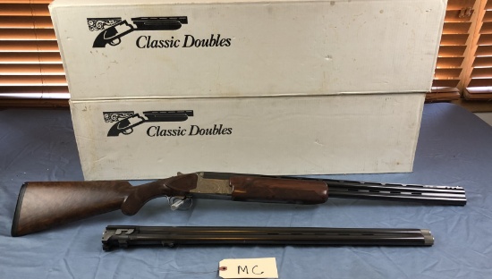 Classic Doubles, 101, 12 & 20 ga, Two Barrel Set