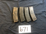 4 M1 Carbine Magazines, loaded