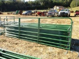 14' GREEN PAINTED GATE