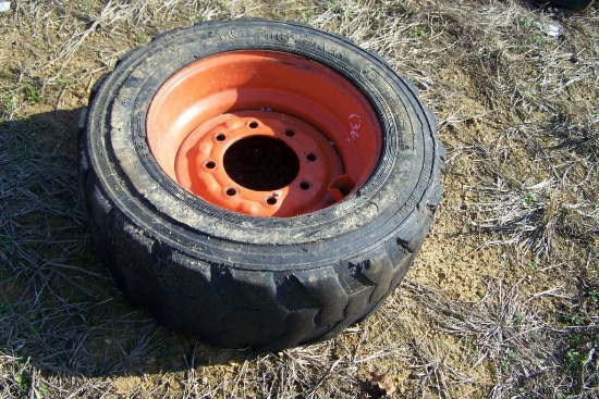 10-16.5 NHS FOAM FILLED TIRE W/ KUBOTA WHEEL