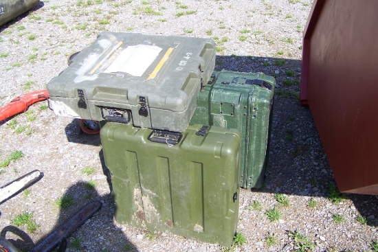 SET OF MILITARY BOXES (3)