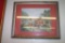 COCA-COLA WOODEN FRAME PICTURE