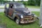 1955 CHEVROLET 3100 PANEL WAGON W/ MOTOR AND TRANSMISSION, WAS RUNNING WHEN