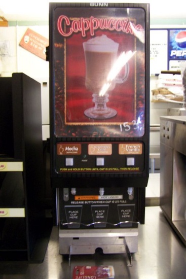 BUNN CAPPUCCINO MACHINE