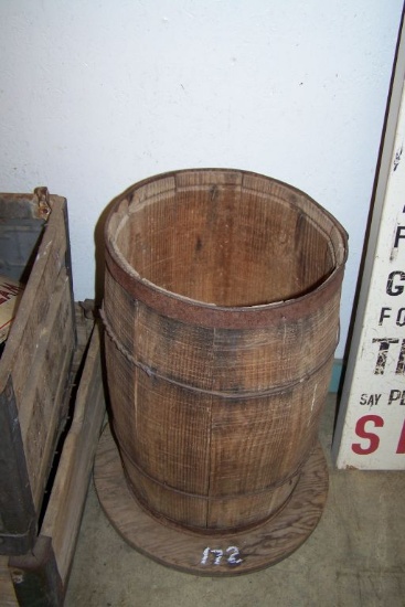 WOODEN BARREL