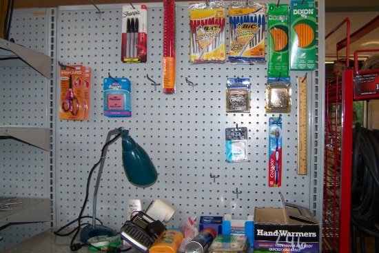 OFFICE WRITING SUPPLIES, MISC, HAND WARMERS, LAMP