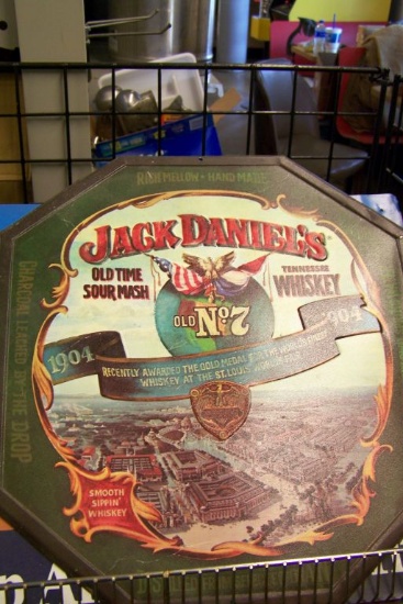 METAL JACK DANIELS SIGN