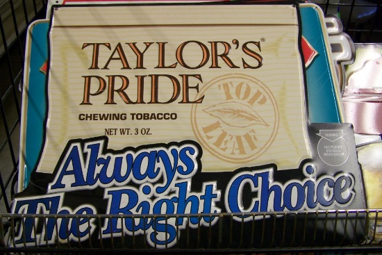METAL TAYLOR'S PRIDE SIGN