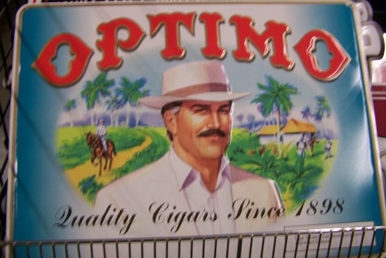 METAL OPTIMO SIGN