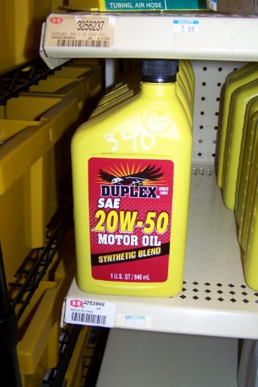 DUPLEX MOTOR OIL SAE 20W-50 SYNTHETIC BLEND (6)