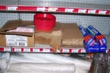 ASSORTMENT OF FOOD BAGS, BASKETS, AND WAX PAPER