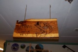WOODEN HANGING SIGNS (2)