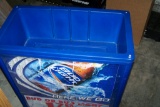 BUD LIGHT PLASTIC OPEN COOLER