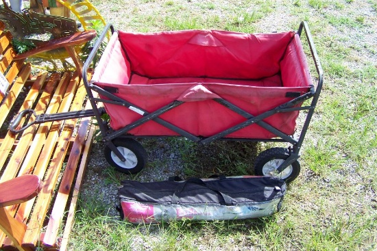 WAGON & 10X10 DINING CANOPY