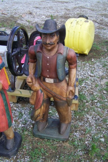 COWBOY STATUE